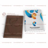 Прямоугольный шоколад с логотипом 20г и барельефом заказчика