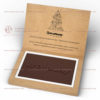 Шоколадный барельеф 200 г с символикой заказчика