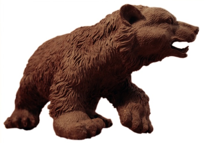 Медведь; Размер изделия: 14х29 см
