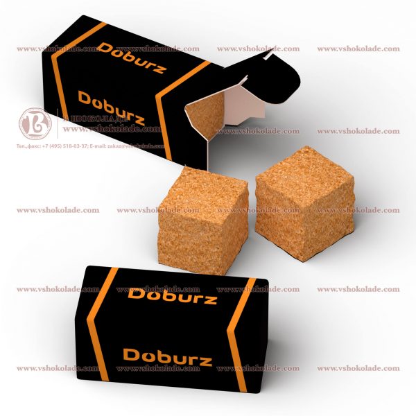 VIP сахар с логотипом. Кусковой, в формате двух кубиков упакованных в брендированную коробочку.