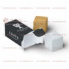 VIP кубики тростникового и белого сахара в коробке с логотипом клиента