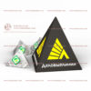 10 Пирамидок чая в пачках с логотипом заказчика